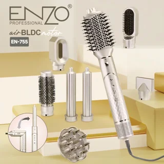 ست سشوار و حالت دهنده مو انزو پروفیشینال مدل EN755A ۹ کاره
