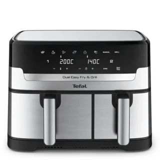 سرخ کن دوقلو و گریل تفال مدل TEFAL EY905D40 ا Tefal EY905D40 Easy Fry Dual Zone Air Fryer & Grill