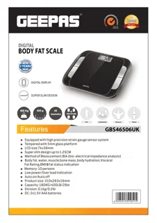 ترازو دیجیتالی جیپاس مدل GBS46506UK