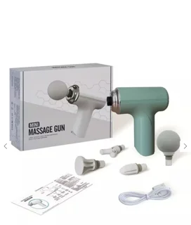 ماساژور تفنگی MINI MASSAGE GUN دارای چهار سری